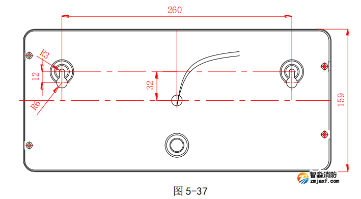 海灣GST-LD-8335H手動自動狀態(tài)指示燈安裝圖
